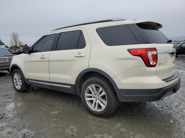 FORD EXPLORER X 2018 beige  gas 1FM5K8D81JGA43314 photo #3