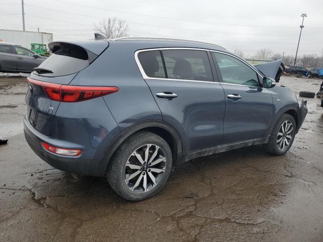 KIA SPORTAGE E 2017 blue 4dr spor gas KNDPNCAC0H7268222 photo #4