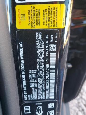 2020 MINI COOPER JOH WMWJZ9C00L2M51266