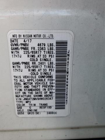 2017 NISSAN ROGUE S - JN8AT2MV9HW026347