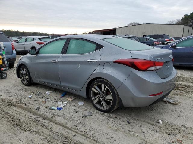 HYUNDAI ELANTRA SE 2015 gray  gas 5NPDH4AE7FH599048 photo #3