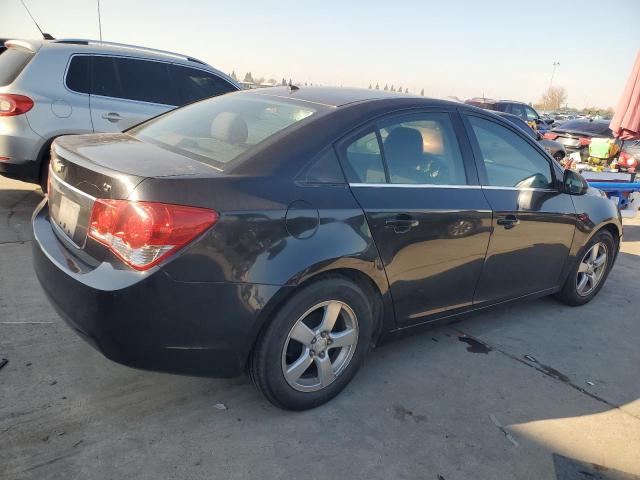 CHEVROLET CRUZE LT 2013 black sedan 4d gas 1G1PK5SB5D7104526 photo #4