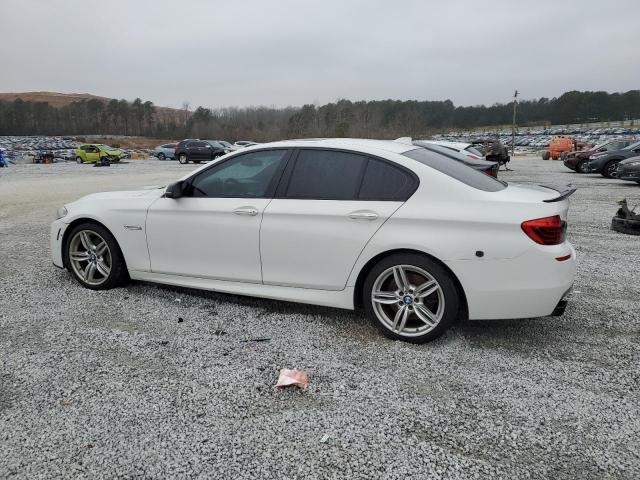 BMW 550 I 2016 white sedan 4d gas WBAKN9C59GD962321 photo #3