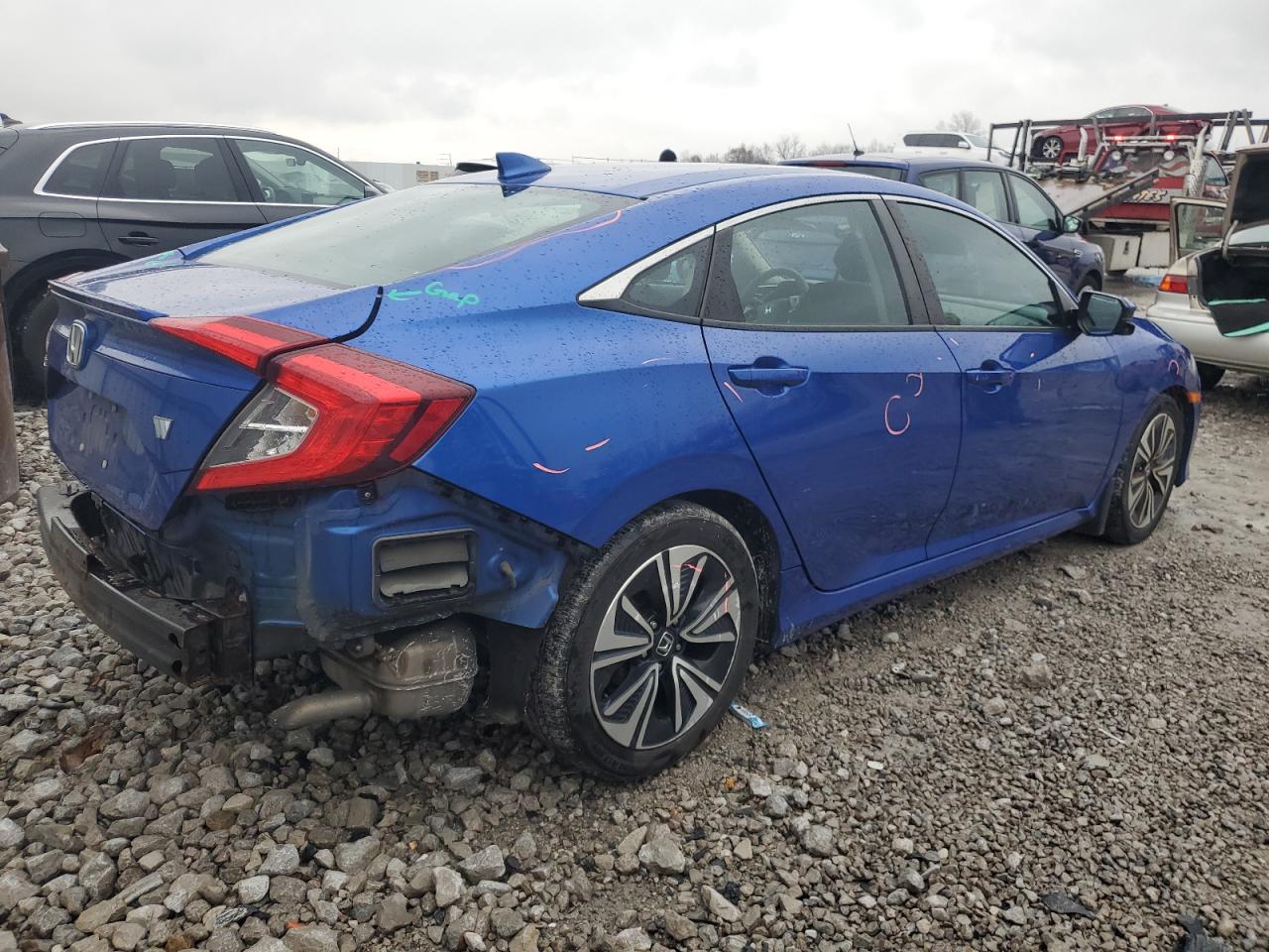 Lot #3024683591 2017 HONDA CIVIC EX