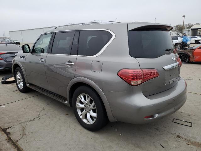 INFINITI QX80 2014 gray 4dr spor gas JN8AZ2NE8E9064451 photo #3