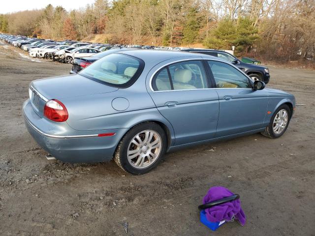 JAGUAR S-TYPE 2005 blue sedan 4d gas SAJWA01T45FN51425 photo #4