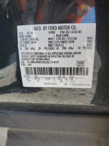2020 LINCOLN AVIATOR BL 5LM5J9XC0LGL11455