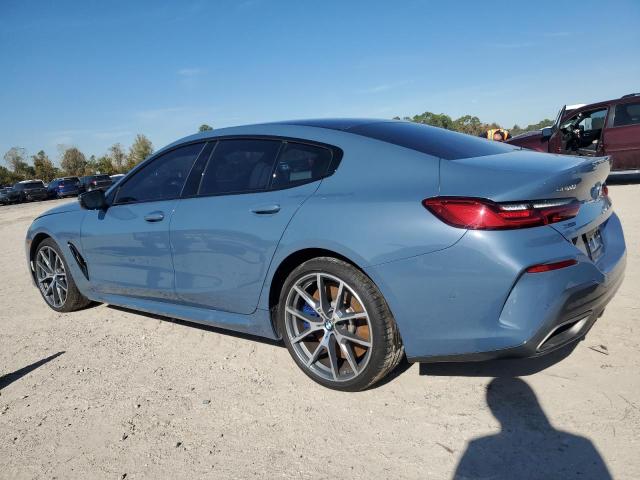 BMW M850XI 2022 blue  gas WBAGV8C08NCK07510 photo #3