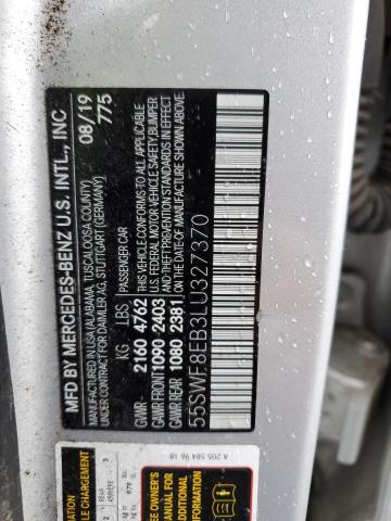 2020 MERCEDES-BENZ C 300 4MAT - 55SWF8EB3LU327370