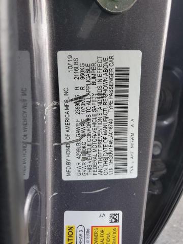 2020 HONDA ACCORD EX - 1HGCV1F49LA018740