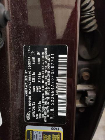 2015 KIA OPTIMA LX - 5XXGM4A70FG467741