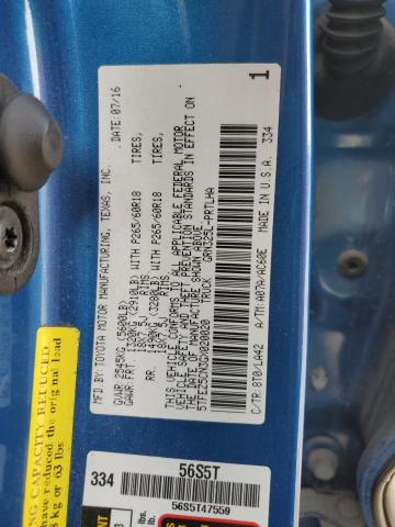 2016 TOYOTA TACOMA DOU - 5TFEZ5CN3GX020020