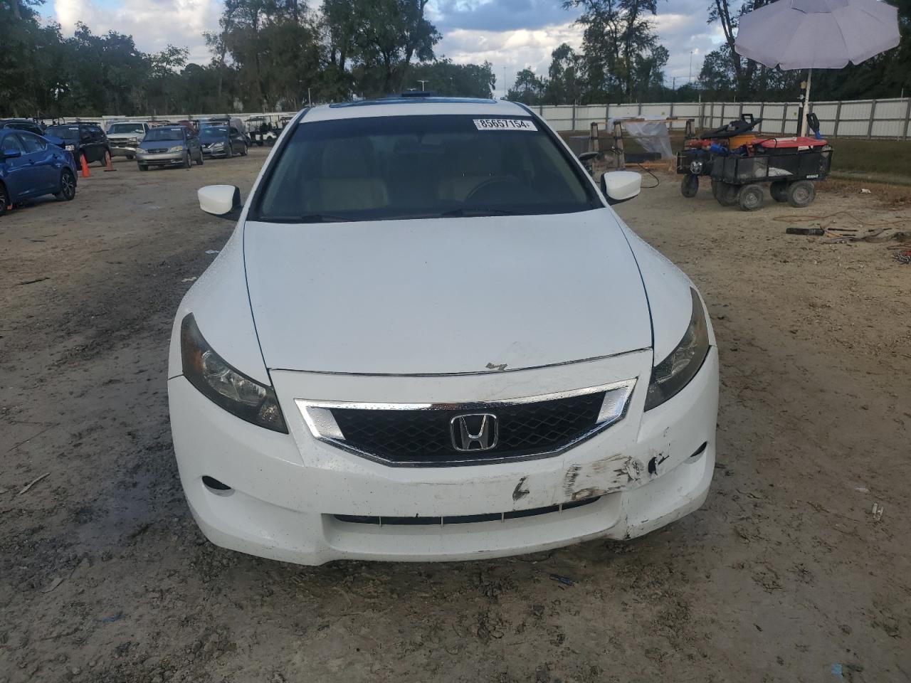 Lot #3044680238 2009 HONDA ACCORD EXL