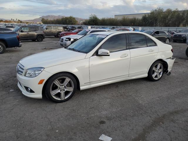 MERCEDES-BENZ C 300 2010 white  gas WDDGF5EB6AR098376 photo #1