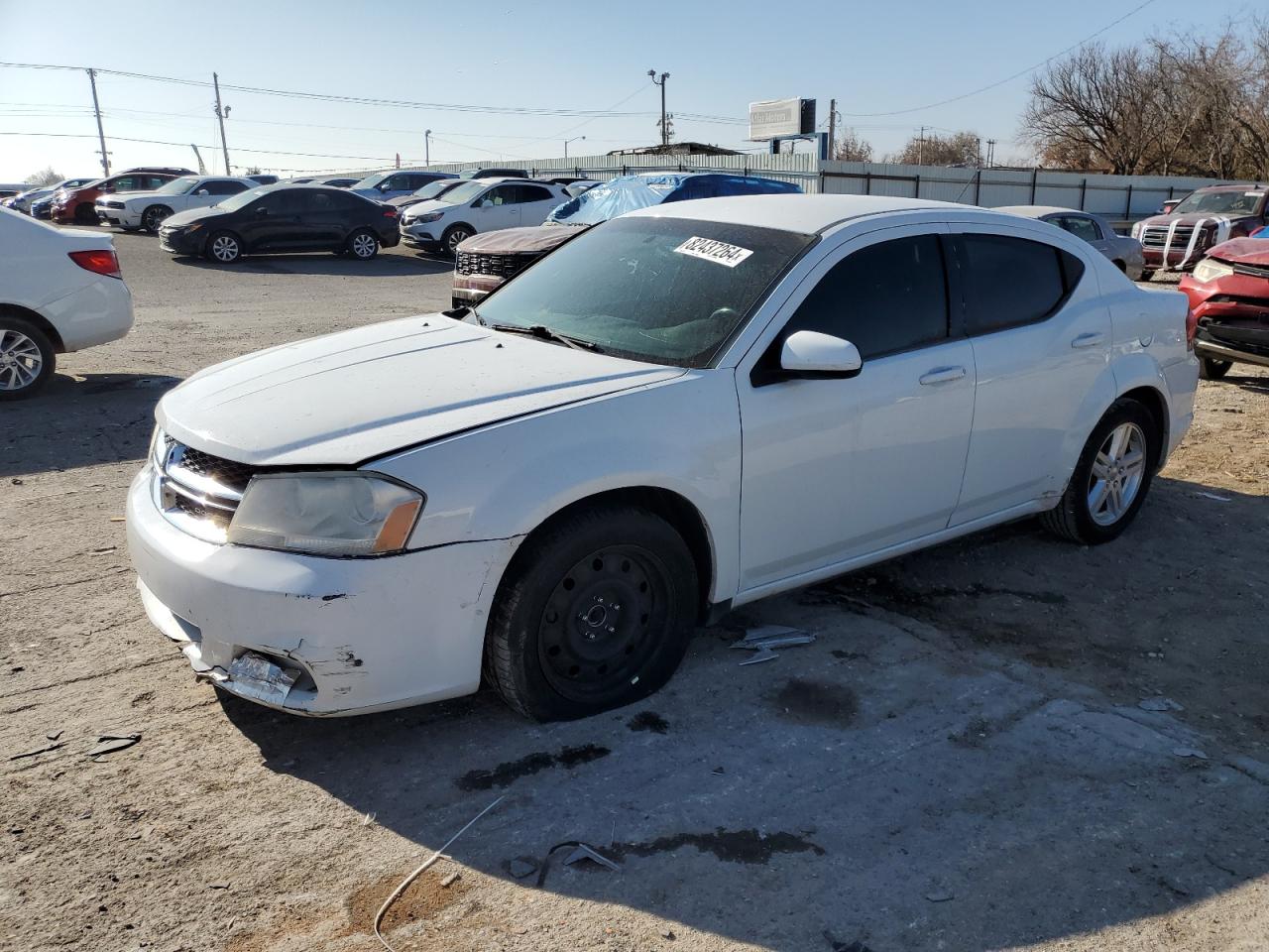 Lot #3023128160 2012 DODGE AVENGER SX