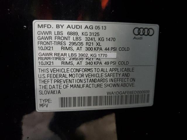 VIN WA1DGAFE6ED000939 2014 AUDI Q7 no.13