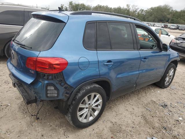 VOLKSWAGEN TIGUAN LIM 2018 blue  gas WVGAV7AX4JK004872 photo #4