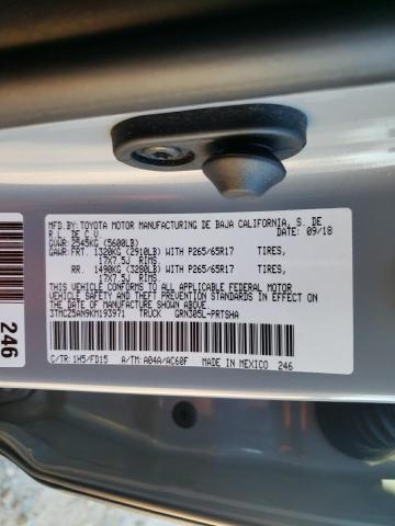 2019 TOYOTA TACOMA DOU - 3TMCZ5AN9KM193971