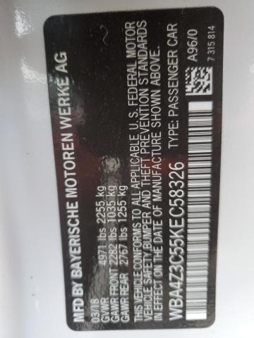 2019 BMW 430XI - WBA4Z3C55KEC58326