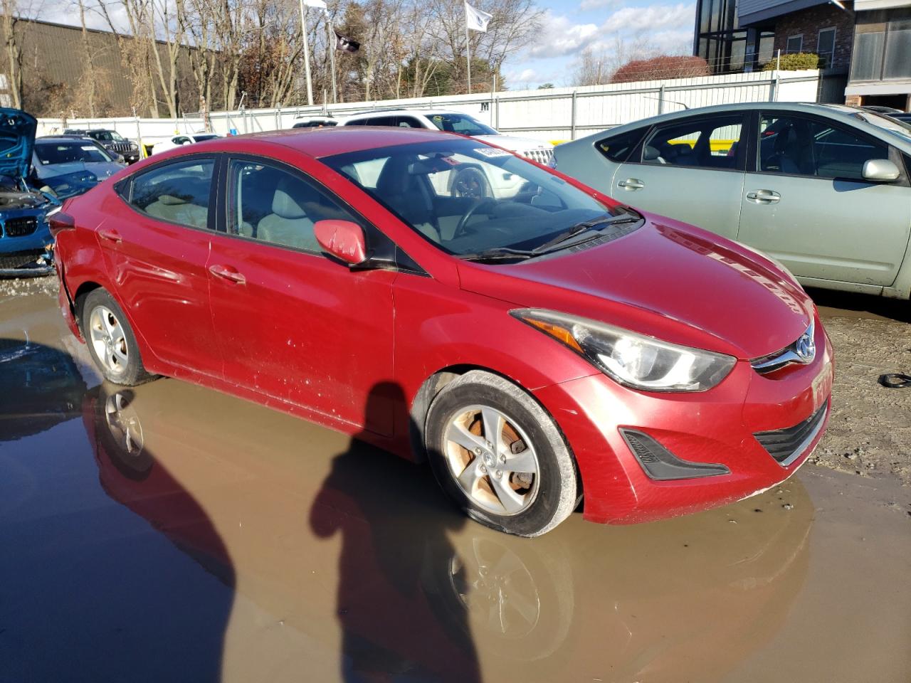 Lot #3027034803 2014 HYUNDAI ELANTRA SE