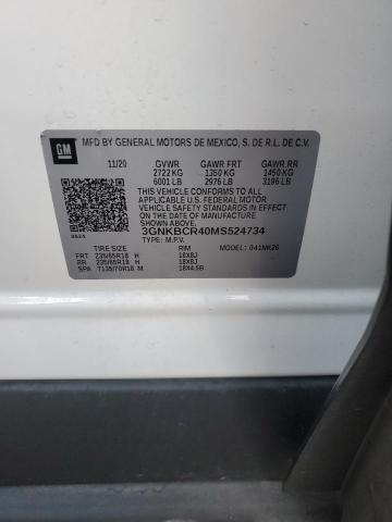2021 CHEVROLET BLAZER 2LT - 3GNKBCR40MS524734