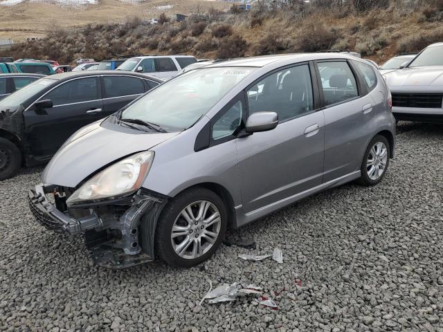 HONDA FIT SPORT 2009 silver  gas JHMGE88489S020258 photo #1