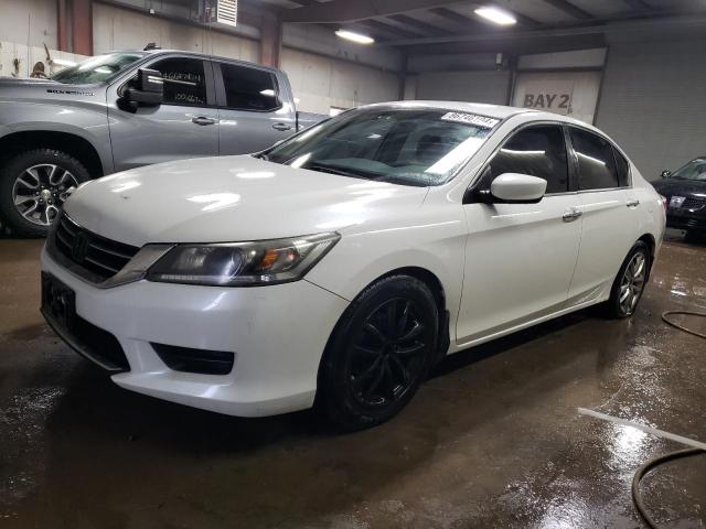 HONDA ACCORD LX 2014 white  gas 1HGCR2F36EA301908 photo #1