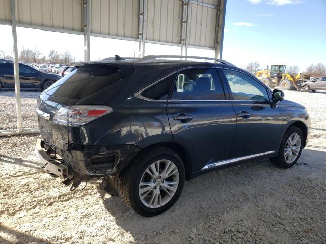 LEXUS RX 450H 2011 charcoal 4dr spor hybrid engine JTJBC1BA0B2034925 photo #4