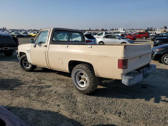 GMC C1500 1986 beige  gas 1GTDC14F0GJ533080 photo #3