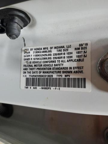2019 HONDA CR-V EX - 7FARW2H55KE013028