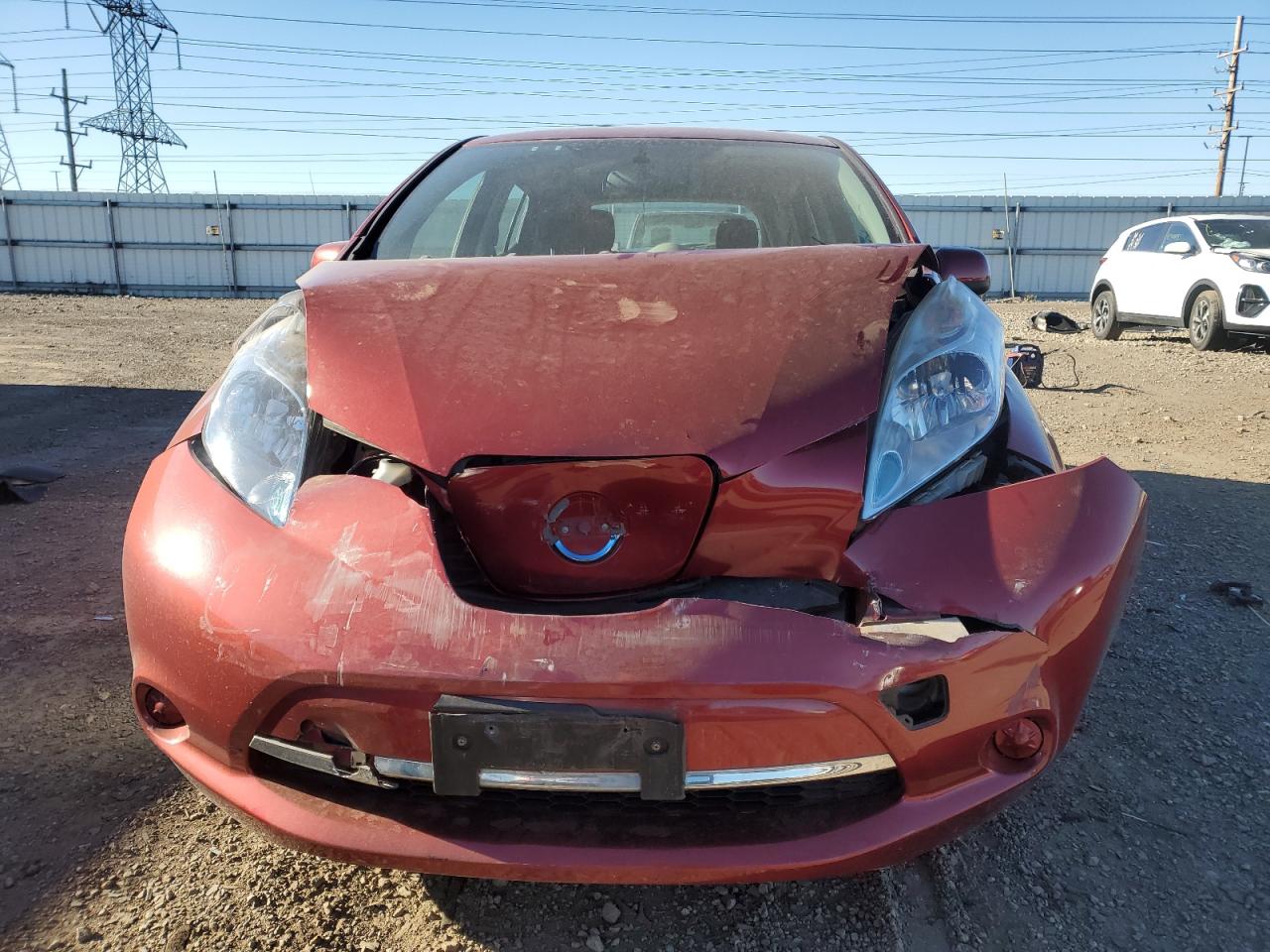 Lot #3030423463 2015 NISSAN LEAF S