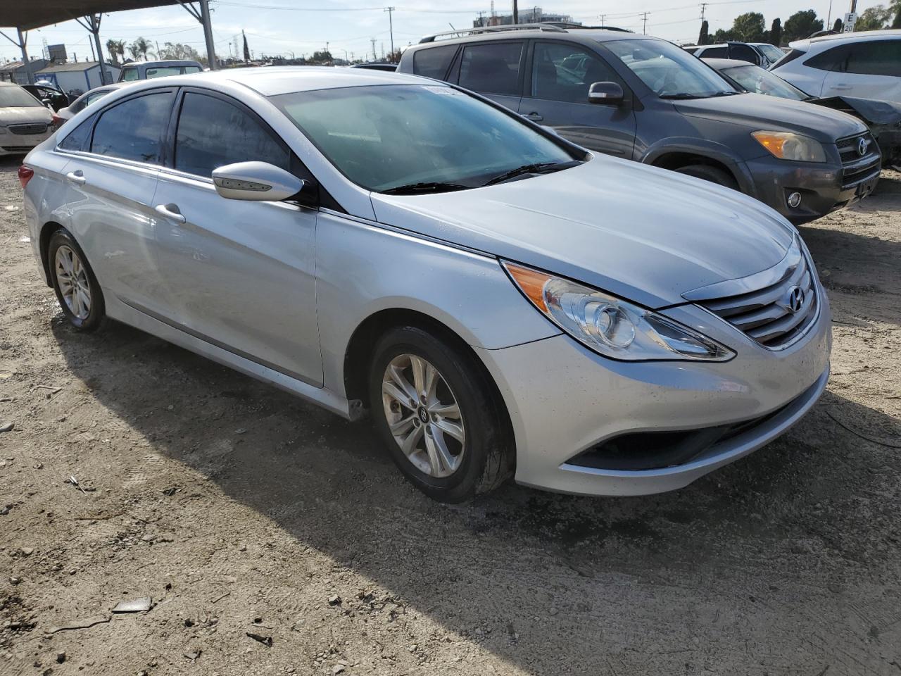 Lot #3025925947 2014 HYUNDAI SONATA GLS