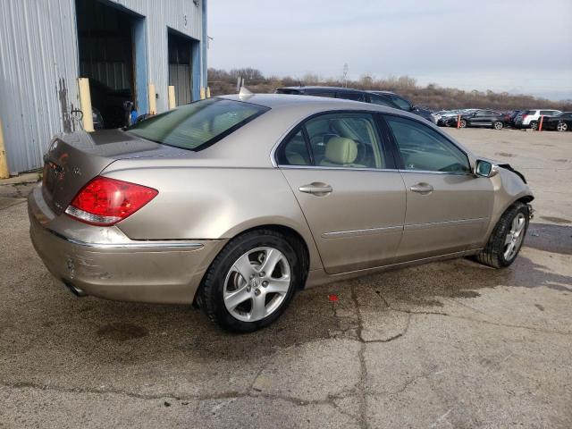 ACURA RL 2005 beige  gas JH4KB16555C017487 photo #4