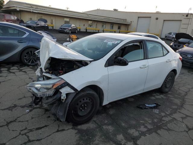 TOYOTA COROLLA L 2015 white  gas 2T1BURHE7FC413422 photo #1