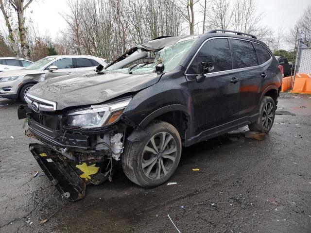 SUBARU FORESTER L 2019 black  gas JF2SKAUC3KH549968 photo #1