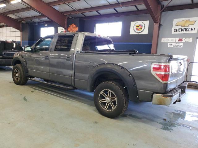 FORD F150 SUPER 2009 gray crew pic flexible fuel 1FTPW14V39FB43995 photo #3