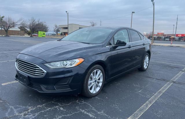 FORD FUSION SE 2020 black  gas 3FA6P0HD3LR111777 photo #3