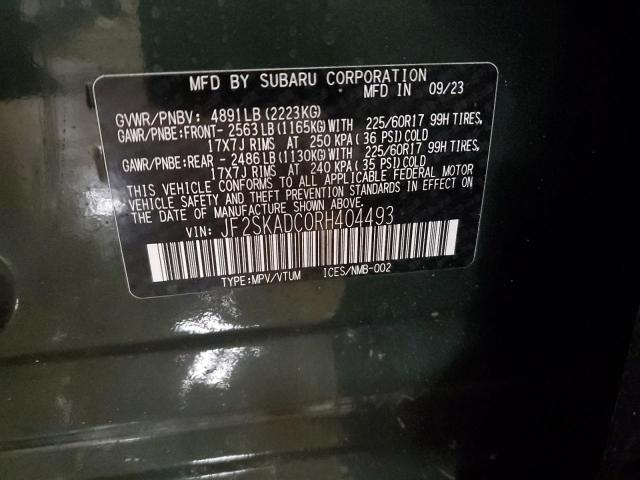 2024 SUBARU FORESTER P - JF2SKADC0RH404493