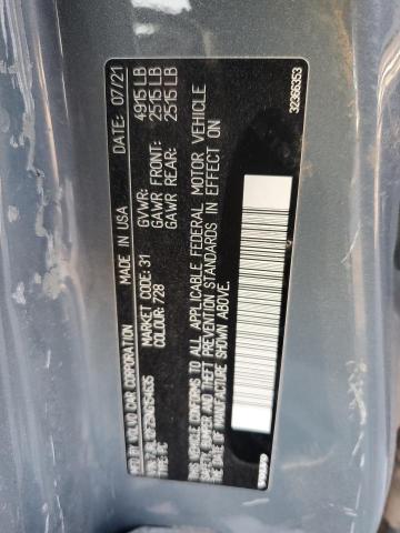 2022 VOLVO S60 B5 MOM 7JRL12FZ5NG154635