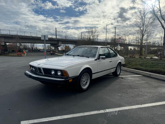 BMW 633 CSI 1983 white coupe gas WBAEB7400D6725164 photo #3