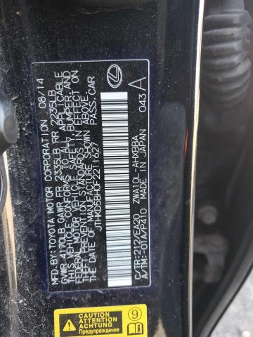 2015 LEXUS CT 200 JTHKD5BH0F2211627