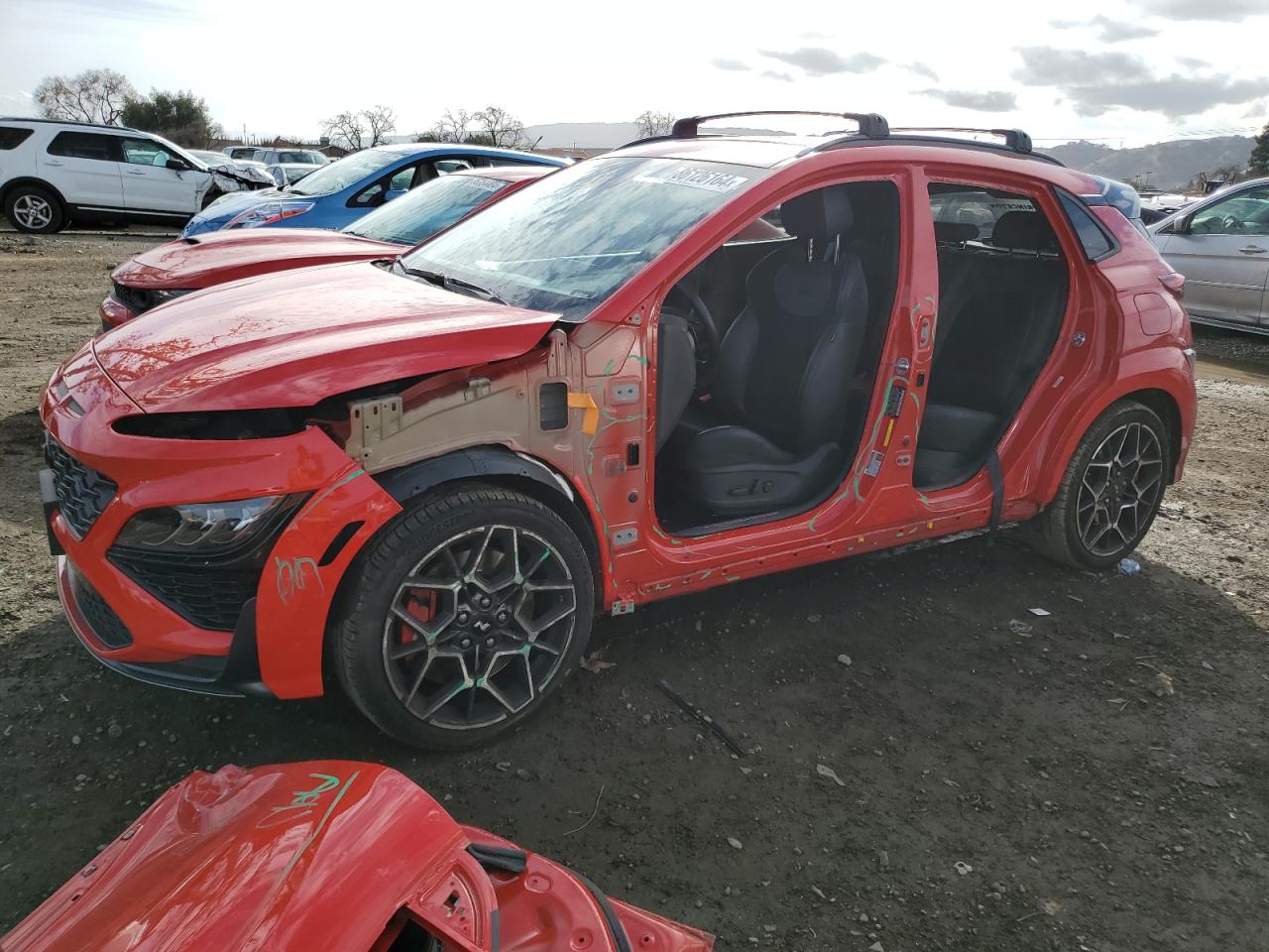 KM8KH3AC0NU001897 HYUNDAI KONA N BAS 2022