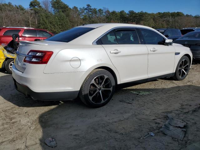 FORD TAURUS SEL 2015 white sedan 4d gas 1FAHP2E89FG161087 photo #4