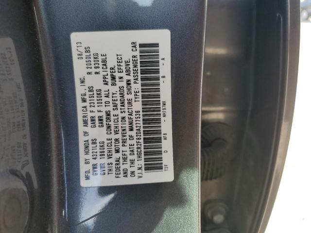 VIN 1HGCR2F82DA277536 2013 HONDA ACCORD no.12