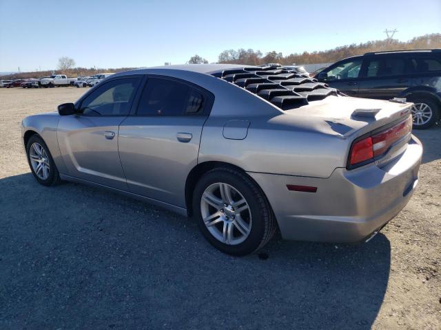 DODGE CHARGER SE 2014 silver  flexible fuel 2C3CDXBG0EH170550 photo #3