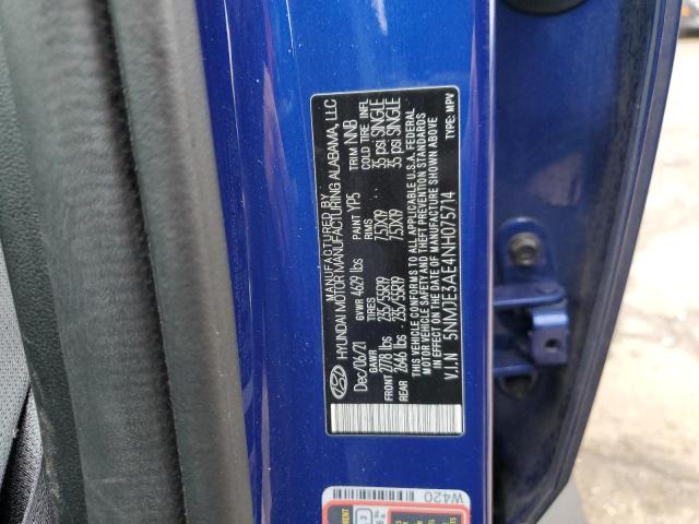 2022 HYUNDAI TUCSON LIM - 5NMJE3AE4NH075714