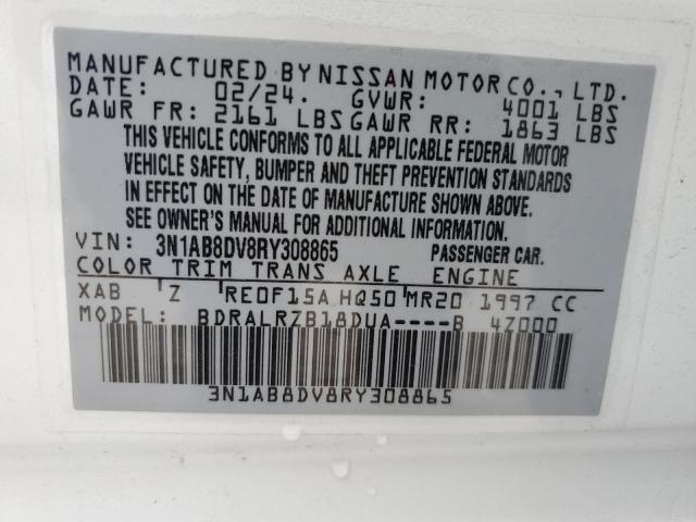 2024 NISSAN SENTRA SR - 3N1AB8DV8RY308865