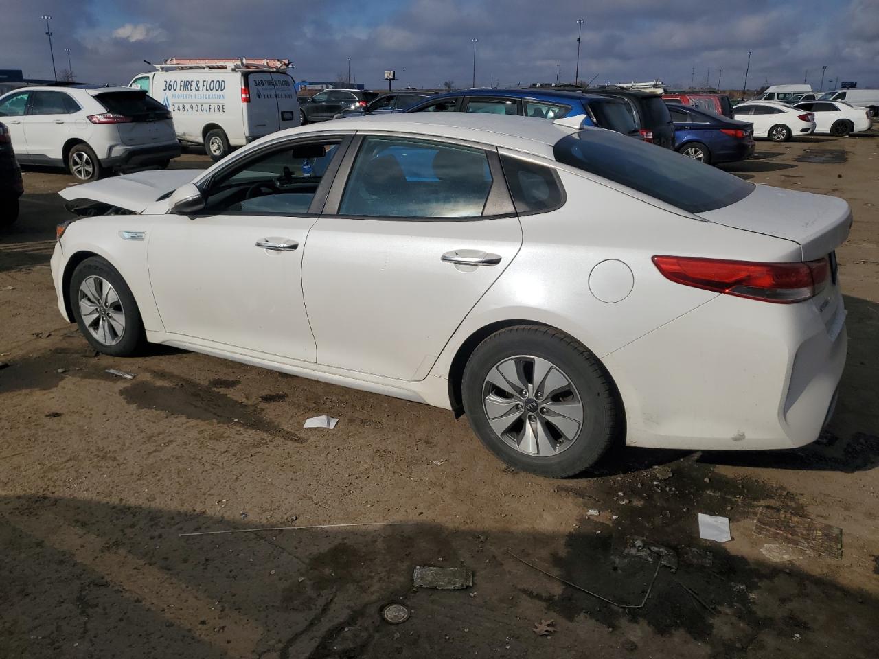 Lot #3036980733 2017 KIA OPTIMA HYB