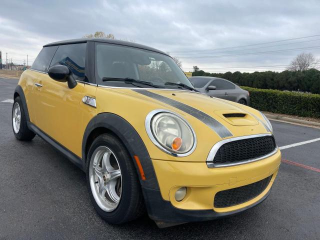 MINI COOPER S 2007 yellow hatchbac gas WMWMF73507TL90586 photo #1