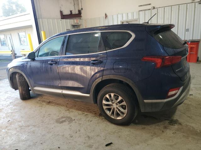 HYUNDAI SANTA FE S 2019 blue  gas 5NMS23AD9KH104060 photo #3